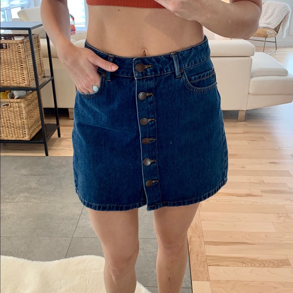 Blue jean skirt - Picture 4 of 5